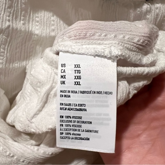 American Eagle White Crop Top - Picture 7 of 7